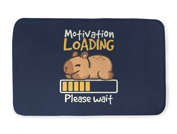 Capybara Motivation Loading