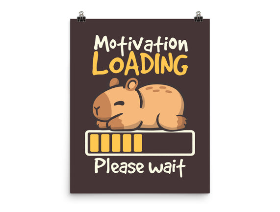 Capybara Motivation Loading