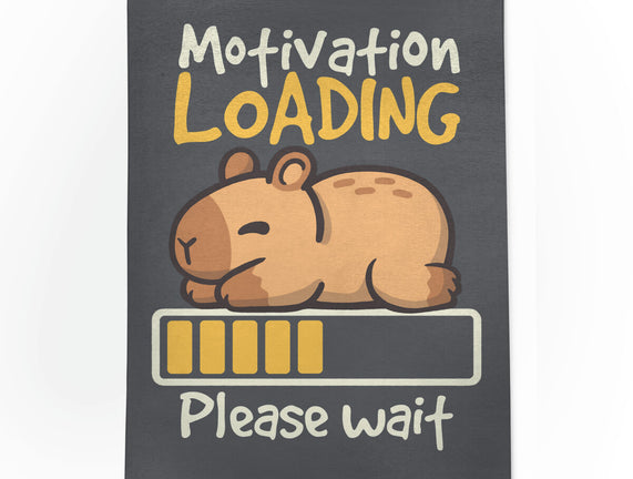 Capybara Motivation Loading