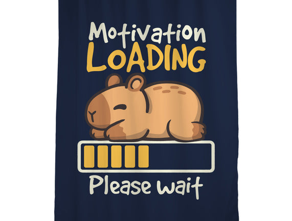 Capybara Motivation Loading