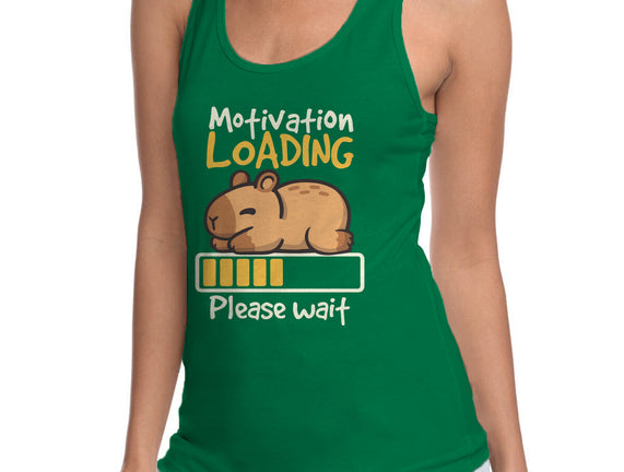 Capybara Motivation Loading