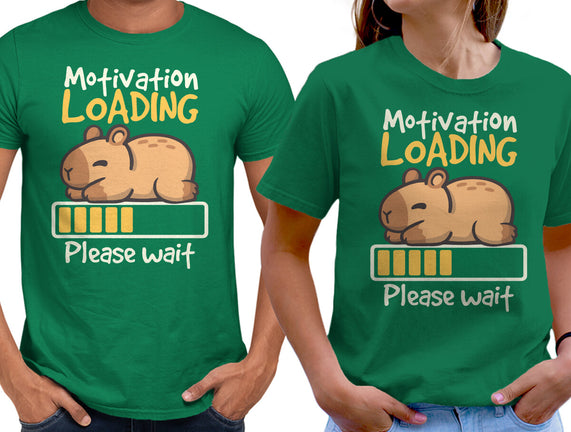 Capybara Motivation Loading