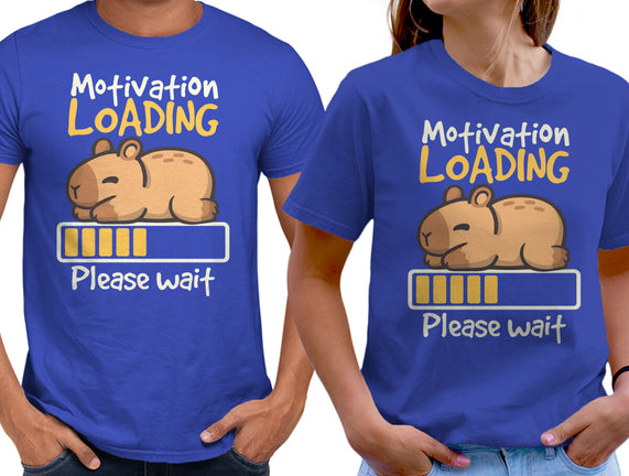 Capybara Motivation Loading