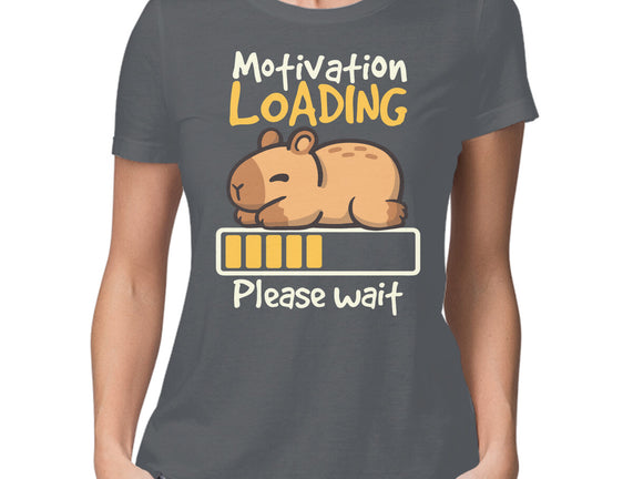 Capybara Motivation Loading