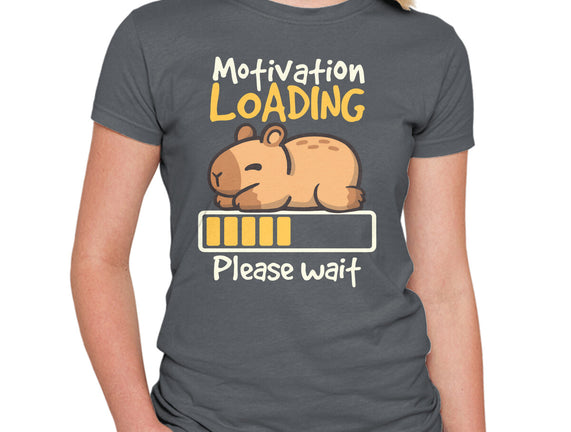 Capybara Motivation Loading