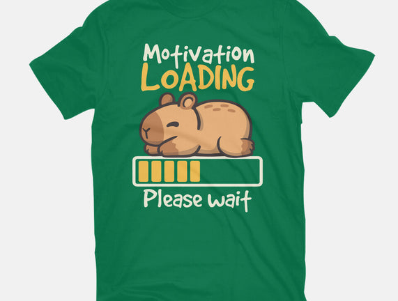 Capybara Motivation Loading