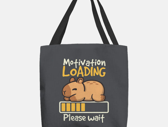 Capybara Motivation Loading