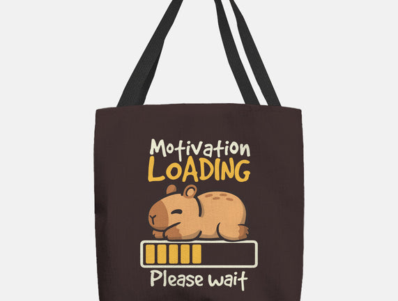 Capybara Motivation Loading