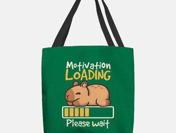 Capybara Motivation Loading