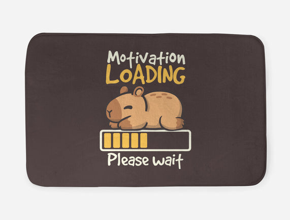 Capybara Motivation Loading