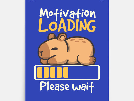 Capybara Motivation Loading