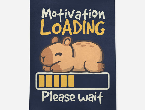 Capybara Motivation Loading