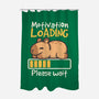 Capybara Motivation Loading-None-Polyester-Shower Curtain-NemiMakeit