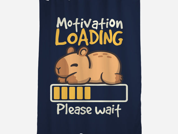 Capybara Motivation Loading