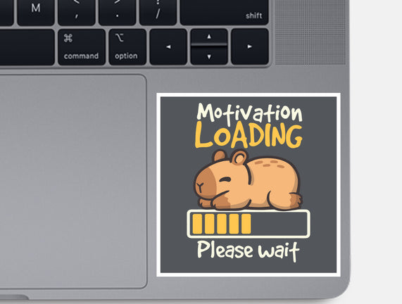 Capybara Motivation Loading