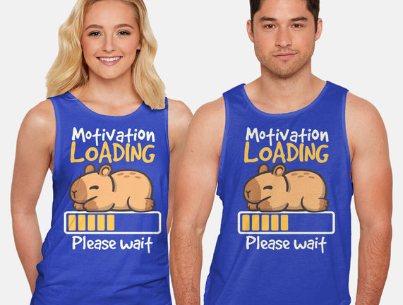 Capybara Motivation Loading