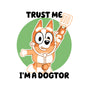 Trust Me I'm A Dogtor-None-Memory Foam-Bath Mat-naomori