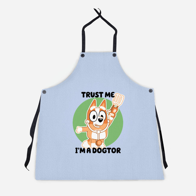 Trust Me I'm A Dogtor-Unisex-Kitchen-Apron-naomori