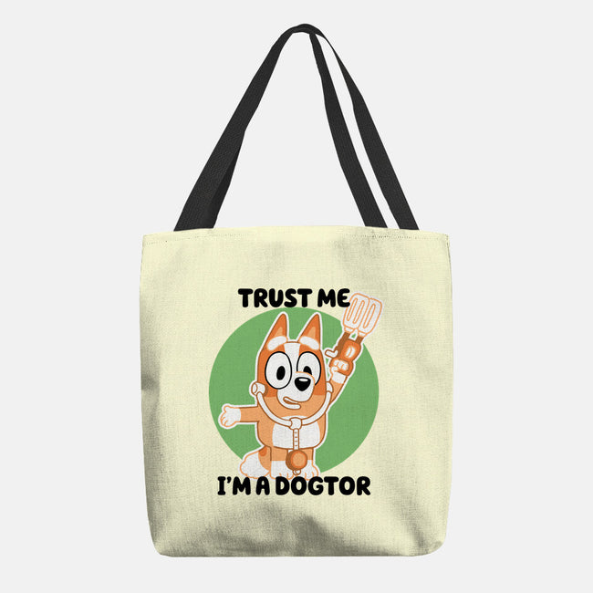 Trust Me I'm A Dogtor-None-Basic Tote-Bag-naomori