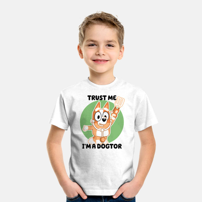 Trust Me I'm A Dogtor-Youth-Basic-Tee-naomori