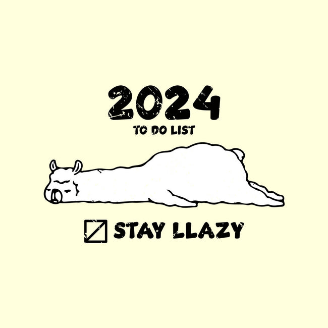 Stay Llazy-None-Glossy-Sticker-turborat14