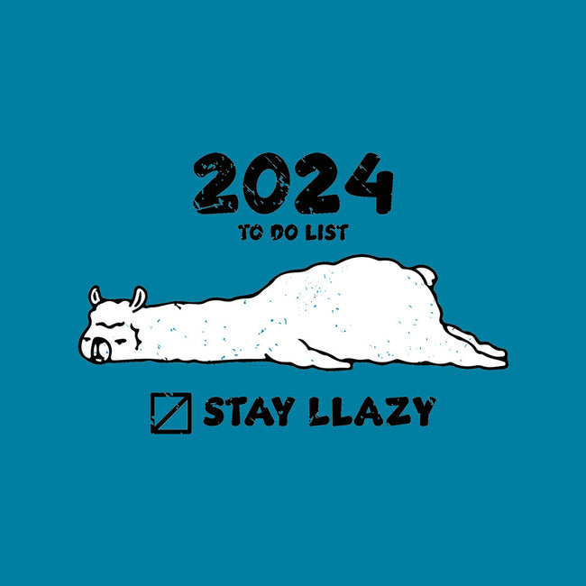 Stay Llazy-None-Glossy-Sticker-turborat14