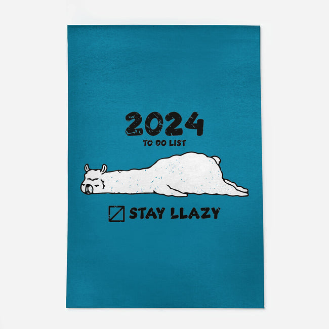 Stay Llazy-None-Indoor-Rug-turborat14