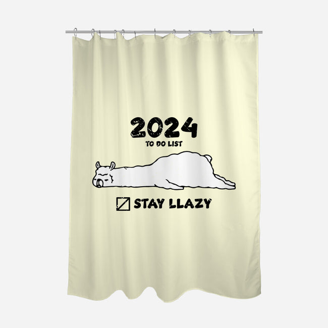 Stay Llazy-None-Polyester-Shower Curtain-turborat14