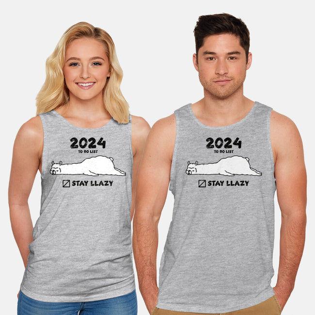 Stay Llazy-Unisex-Basic-Tank-turborat14