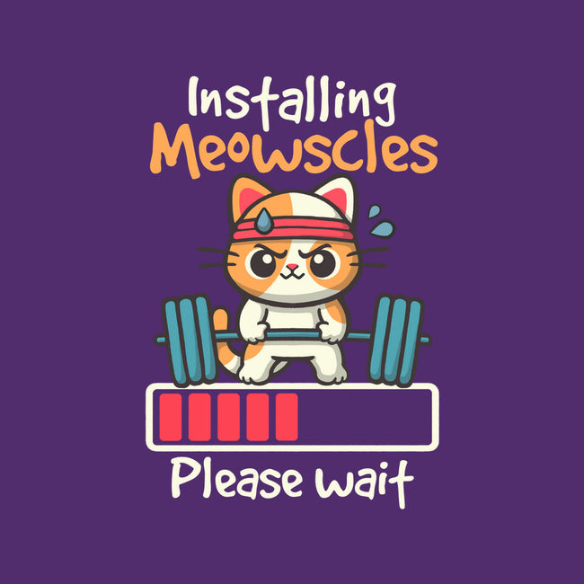 Installing Meowscles-Womens-Racerback-Tank-NemiMakeit