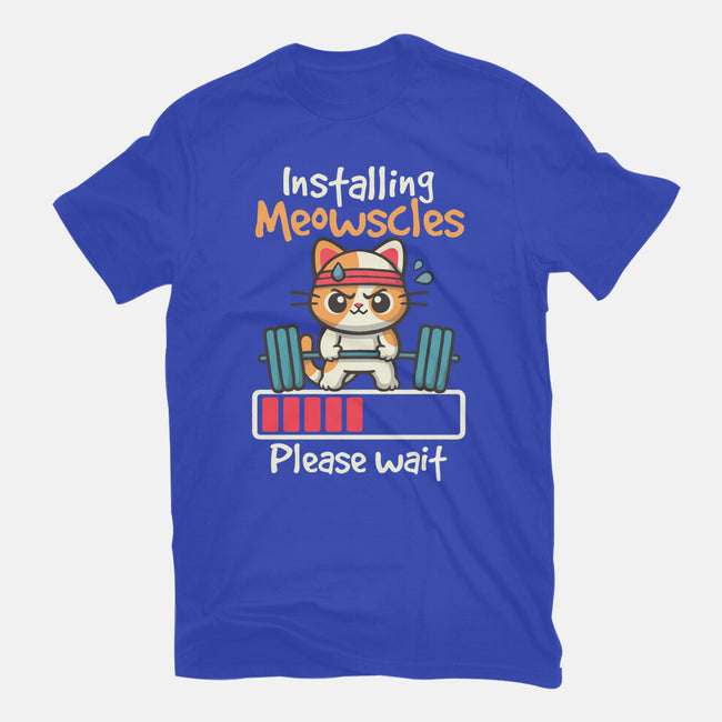 Installing Meowscles-Youth-Basic-Tee-NemiMakeit