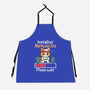 Installing Meowscles-Unisex-Kitchen-Apron-NemiMakeit