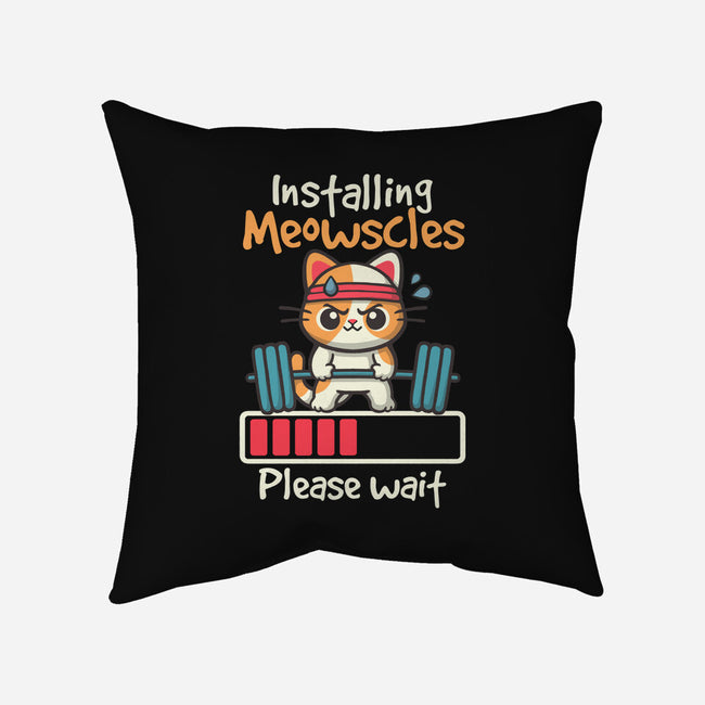 Installing Meowscles-None-Removable Cover-Throw Pillow-NemiMakeit