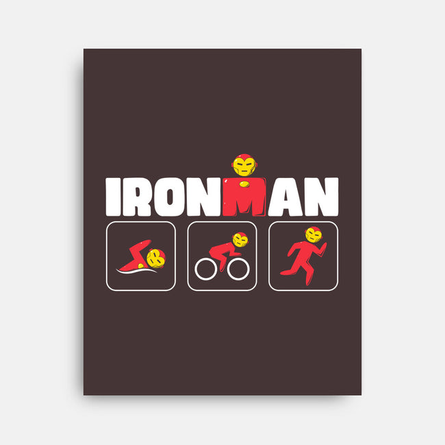 IronMan Triathlon-None-Stretched-Canvas-krisren28