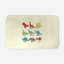 Origami Saurs-None-Memory Foam-Bath Mat-Vallina84