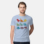 Origami Saurs-Mens-Premium-Tee-Vallina84