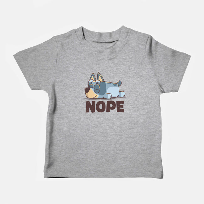 Lazy Heeler-Baby-Basic-Tee-retrodivision