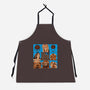 The Maze Bunch-Unisex-Kitchen-Apron-SeamusAran