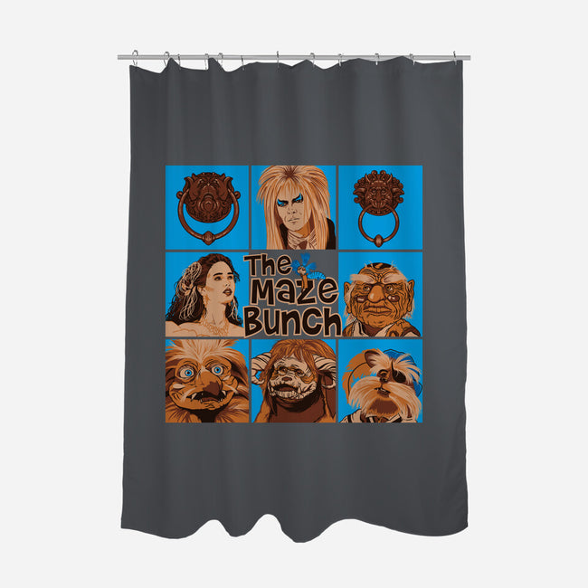 The Maze Bunch-None-Polyester-Shower Curtain-SeamusAran