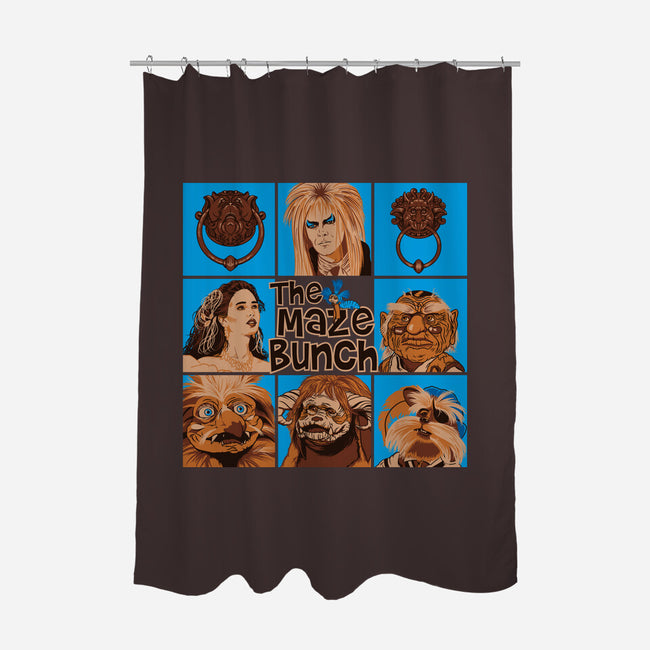 The Maze Bunch-None-Polyester-Shower Curtain-SeamusAran