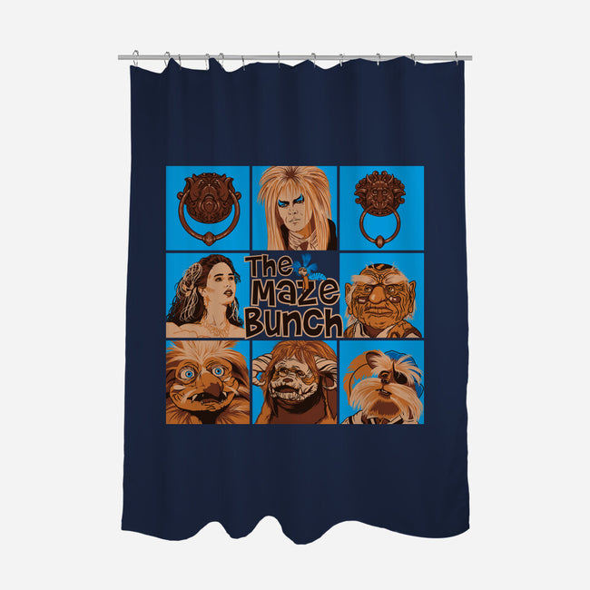 The Maze Bunch-None-Polyester-Shower Curtain-SeamusAran