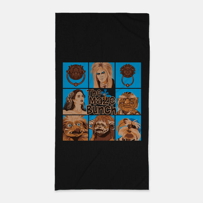 The Maze Bunch-None-Beach-Towel-SeamusAran