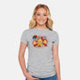 Cookie Camp-Womens-Fitted-Tee-leepianti