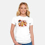 Cookie Camp-Womens-Fitted-Tee-leepianti