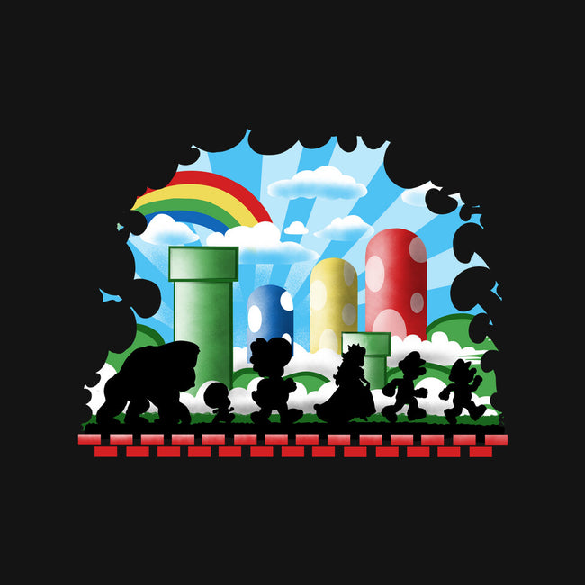 The Fellowship Of The Plumbers-Youth-Basic-Tee-zascanauta