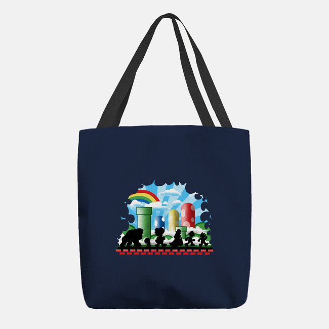 The Fellowship Of The Plumbers-None-Basic Tote-Bag-zascanauta