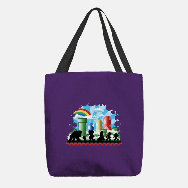 The Fellowship Of The Plumbers-None-Basic Tote-Bag-zascanauta