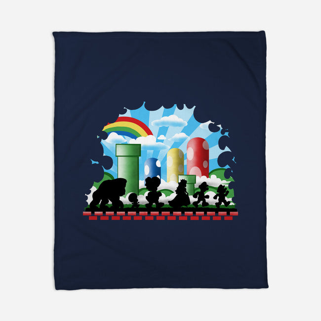 The Fellowship Of The Plumbers-None-Fleece-Blanket-zascanauta