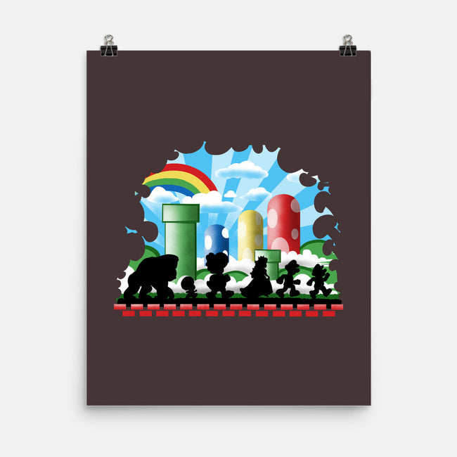 The Fellowship Of The Plumbers-None-Matte-Poster-zascanauta