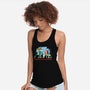 The Fellowship Of The Plumbers-Womens-Racerback-Tank-zascanauta